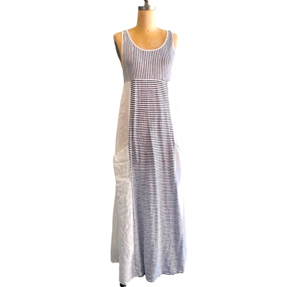 Beautiful Cotton & Linen Italian-Made Maxi Dress
